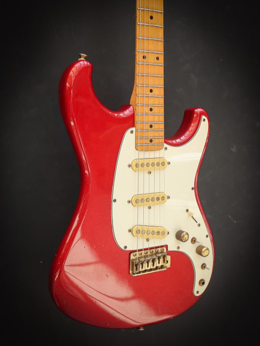 1981 Ibanez BL550 Blazer Flame Red Sparkle (Pre-Owned) - Image 4