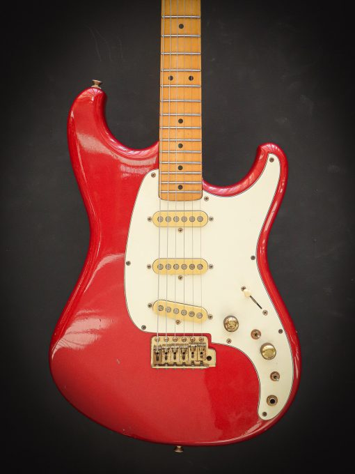 1981 Ibanez BL550 Blazer Flame Red Sparkle (Pre-Owned) - Image 3