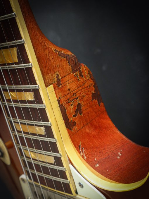 Kauffmann '59 SC Flamed Top Faded Cherry Burst - Image 11