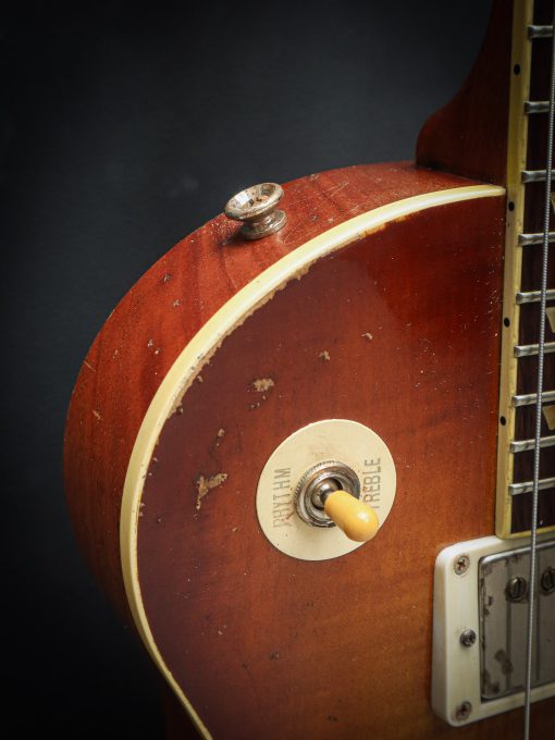 Kauffmann '59 SC Flamed Top Faded Cherry Burst - Image 5