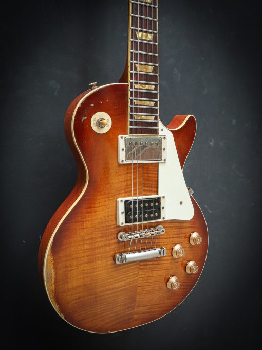 Kauffmann '59 SC Flamed Top Faded Cherry Burst - Image 4