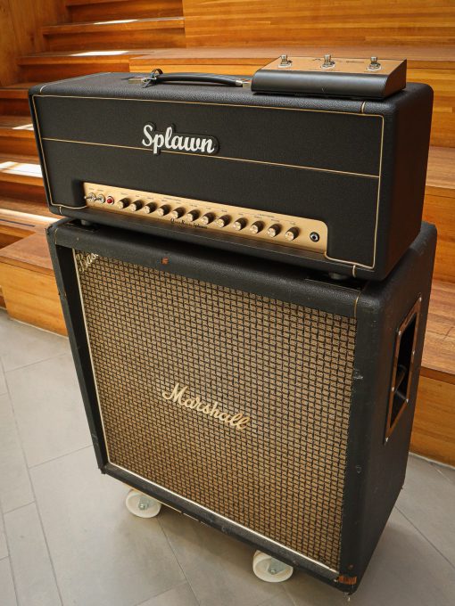 Splawn Quick Rod 100 with "Pre-Rola" Marshall Bass Cab (1971) - Image 2