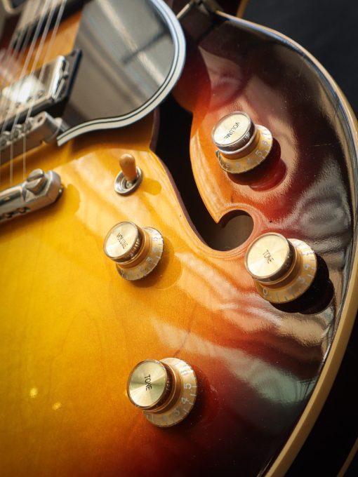 Gibson ES-335 Memphis Custom Sunburst Pre-Owned - Image 6