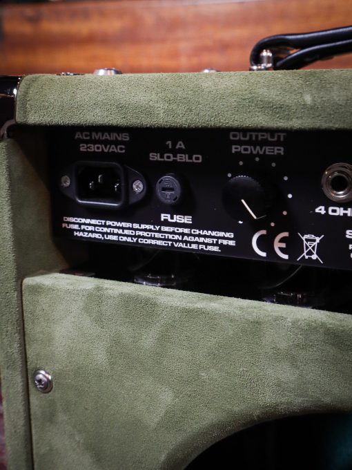 Van Laeck Napoleon Reverb T Light Olive Suede - Image 9
