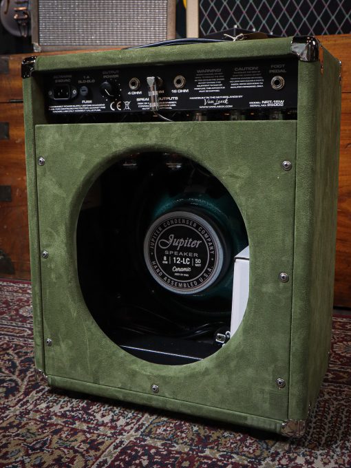 Van Laeck Napoleon Reverb T Light Olive Suede - Image 7