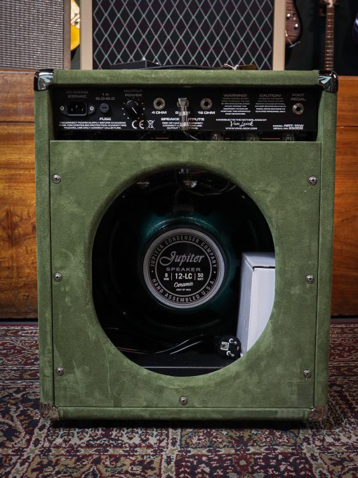 Van Laeck Napoleon Reverb T Light Olive Suede - Image 6