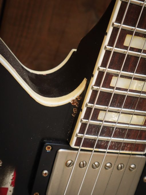 Rock N Roll Relics Lightning Checkerboard Red & Black - Image 9