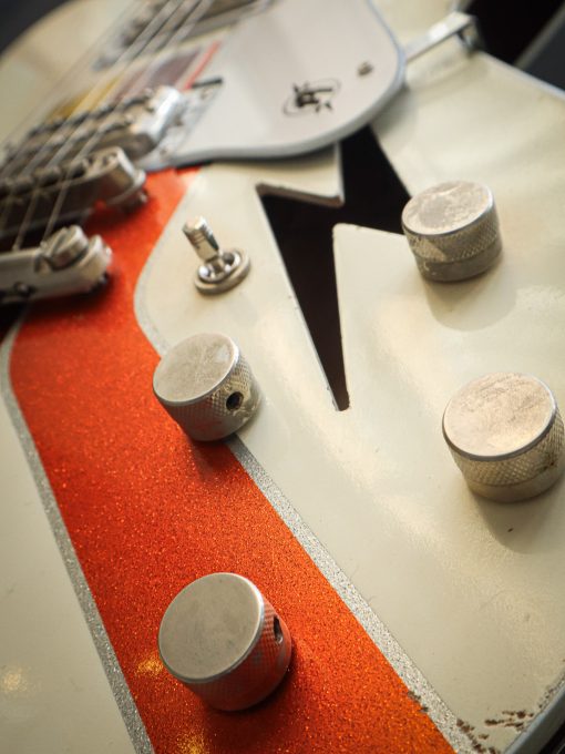 Rock N Roll Relics Lightning Van Stripes White - Image 11