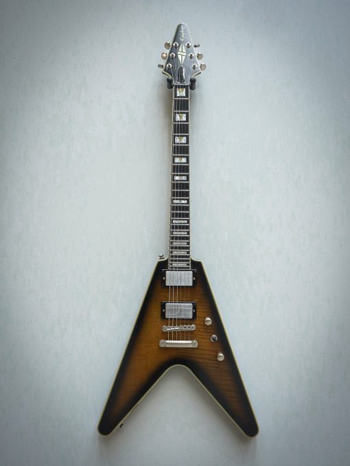 Epiphone Flying V Prophecy Yellow Tiger Aged Gloss (Pre-Owned) - Image 2