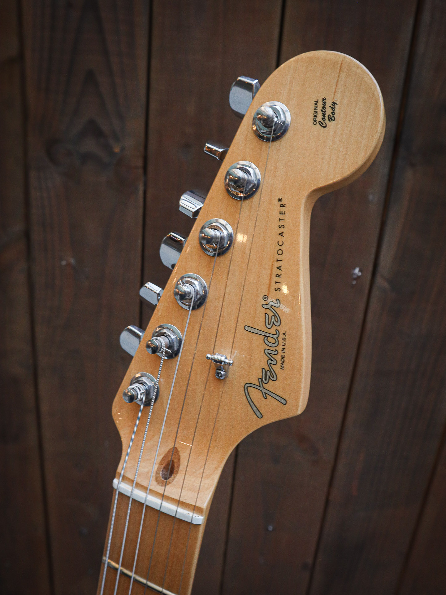 Fender American Standard Stratocaster Black Pre-Owned - Image 11