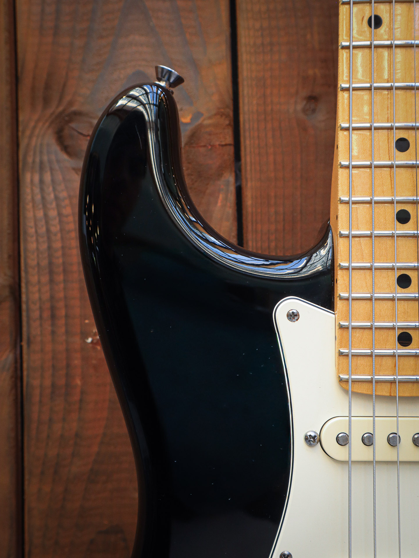 Fender American Standard Stratocaster Black Pre-Owned - Image 5