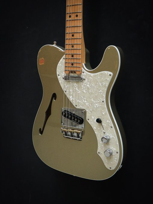 Fender American Elite Telecaster® Thinline Champagne (Pre-Owned) - Image 9