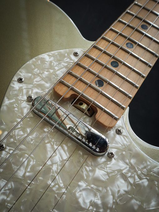Fender American Elite Telecaster® Thinline Champagne (Pre-Owned) - Image 7