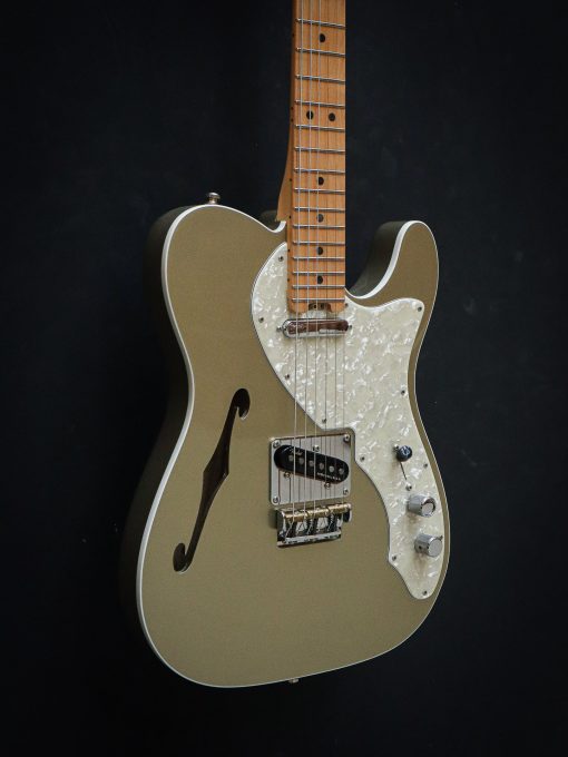 Fender American Elite Telecaster® Thinline Champagne (Pre-Owned) - Image 4