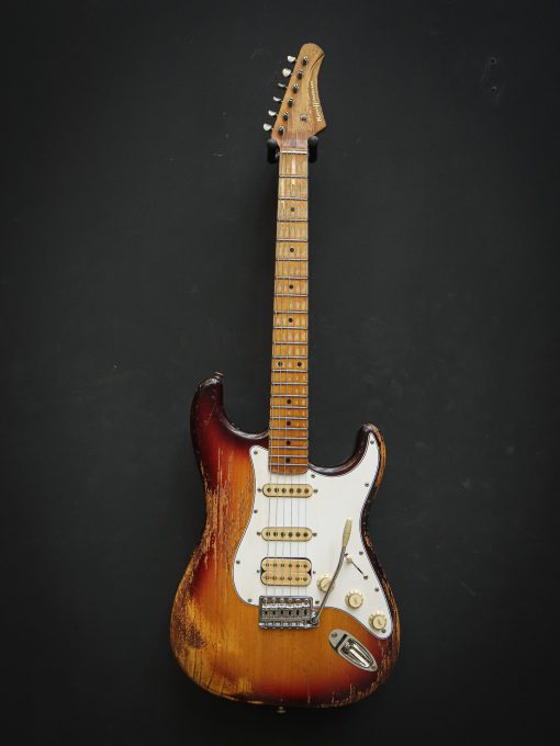 Kauffmann '56 S HSS Three Tone Sunburst Heavy Aged - Image 2