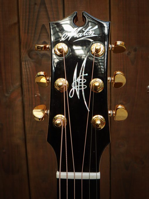 Maton The Messiah 808 Custom Vintage Amber Burst - Image 15