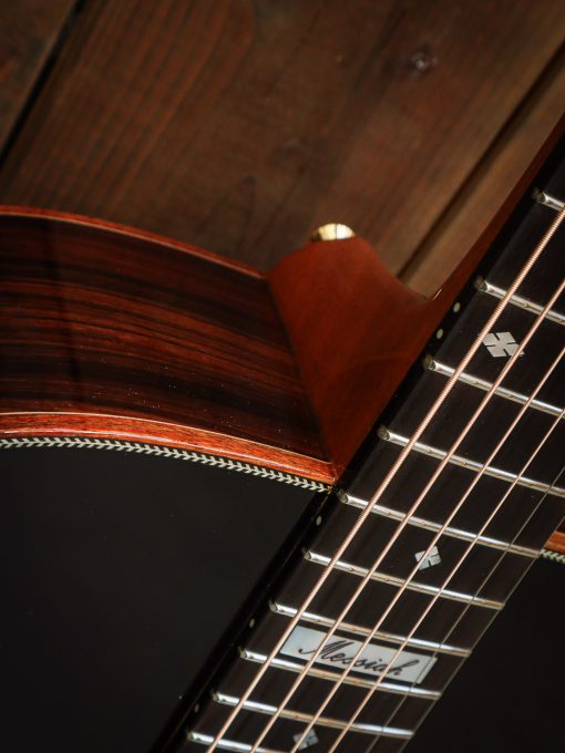 Maton The Messiah 808 Custom Vintage Amber Burst - Image 8
