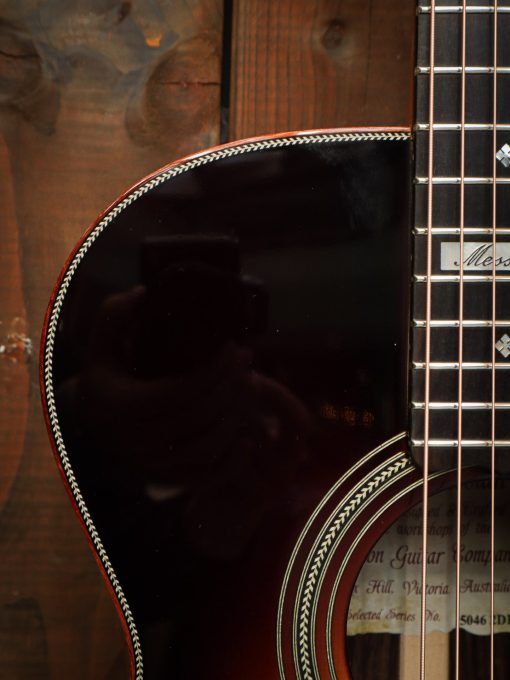 Maton The Messiah 808 Custom Vintage Amber Burst - Image 6