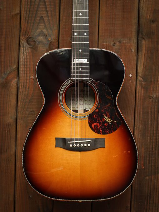 Maton The Messiah 808 Custom Vintage Amber Burst - Image 3