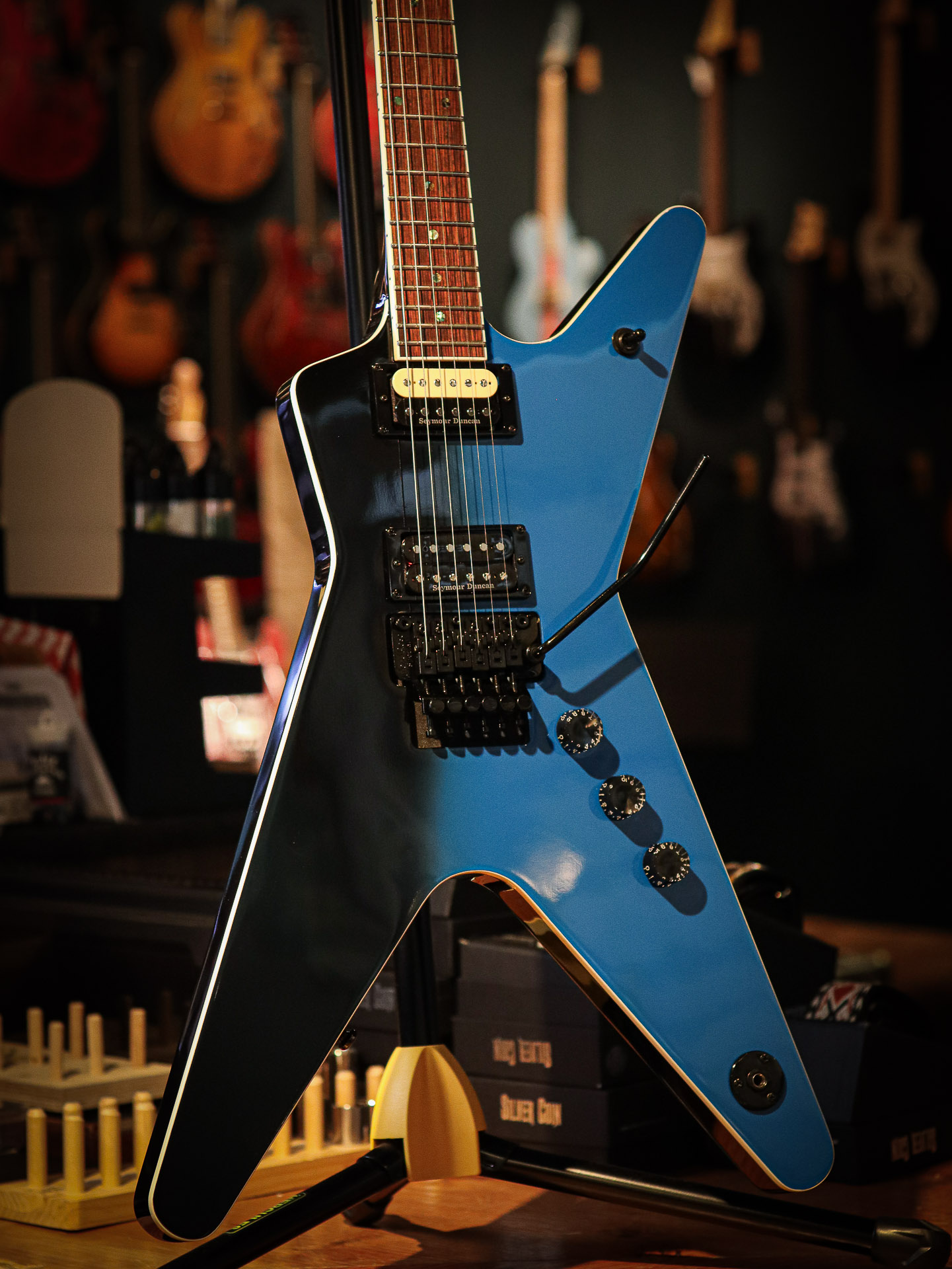 Dean ML 79 Floyd Duncans Blue Black Fade