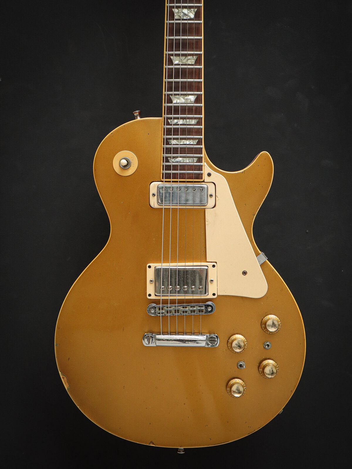 1976 Gibson Les Paul Deluxe Gold Top Pre-Owned - Image 3