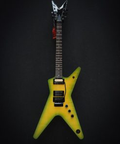 Alternative view of Dean Dimebag ML Dime Slime + case