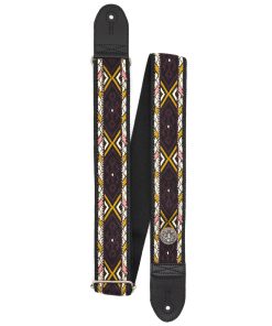 Silver Coin Mama Cocha Guitar Strap