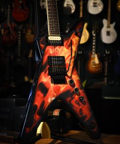 Dean Dimebag ML Dime-O-Flame + case
