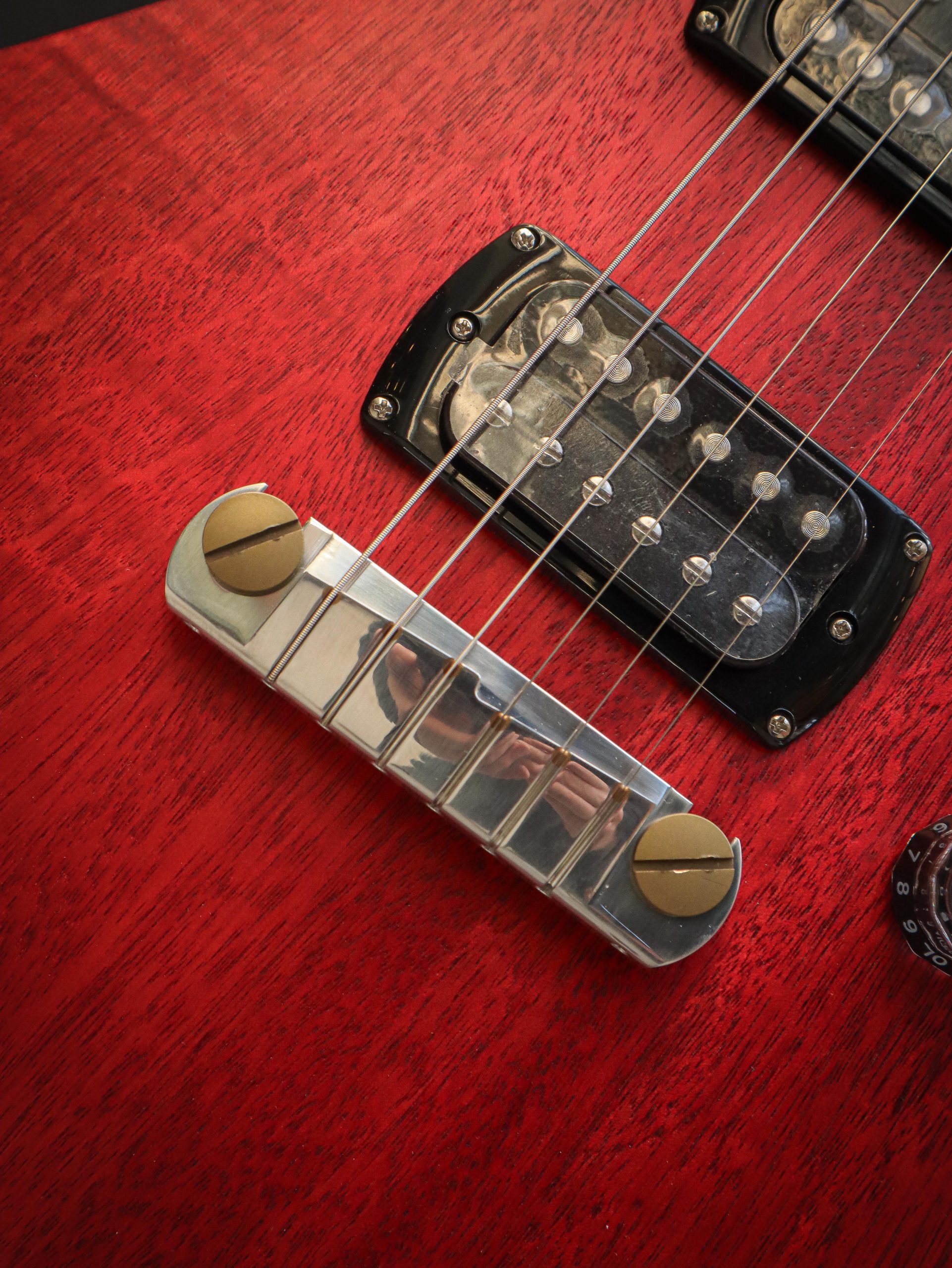 PRS SE CE 24 Stoptail Vintage Cherry - Image 6
