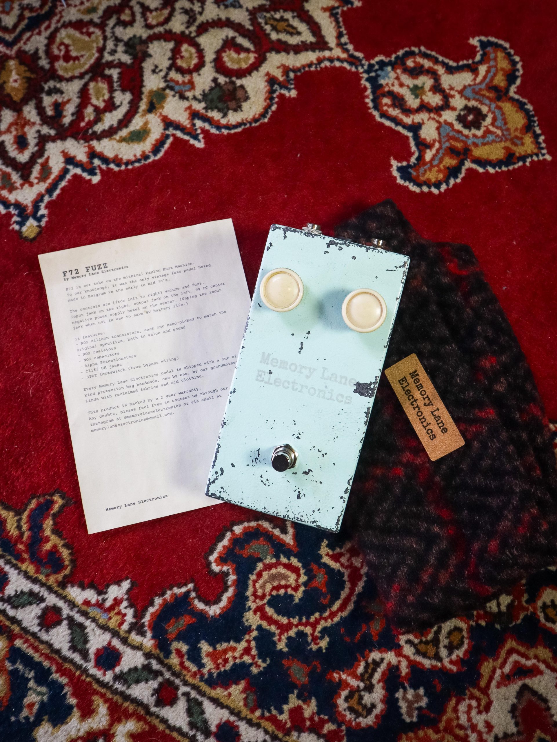 Memory Lane Electronics F72 Fuzz - Image 2