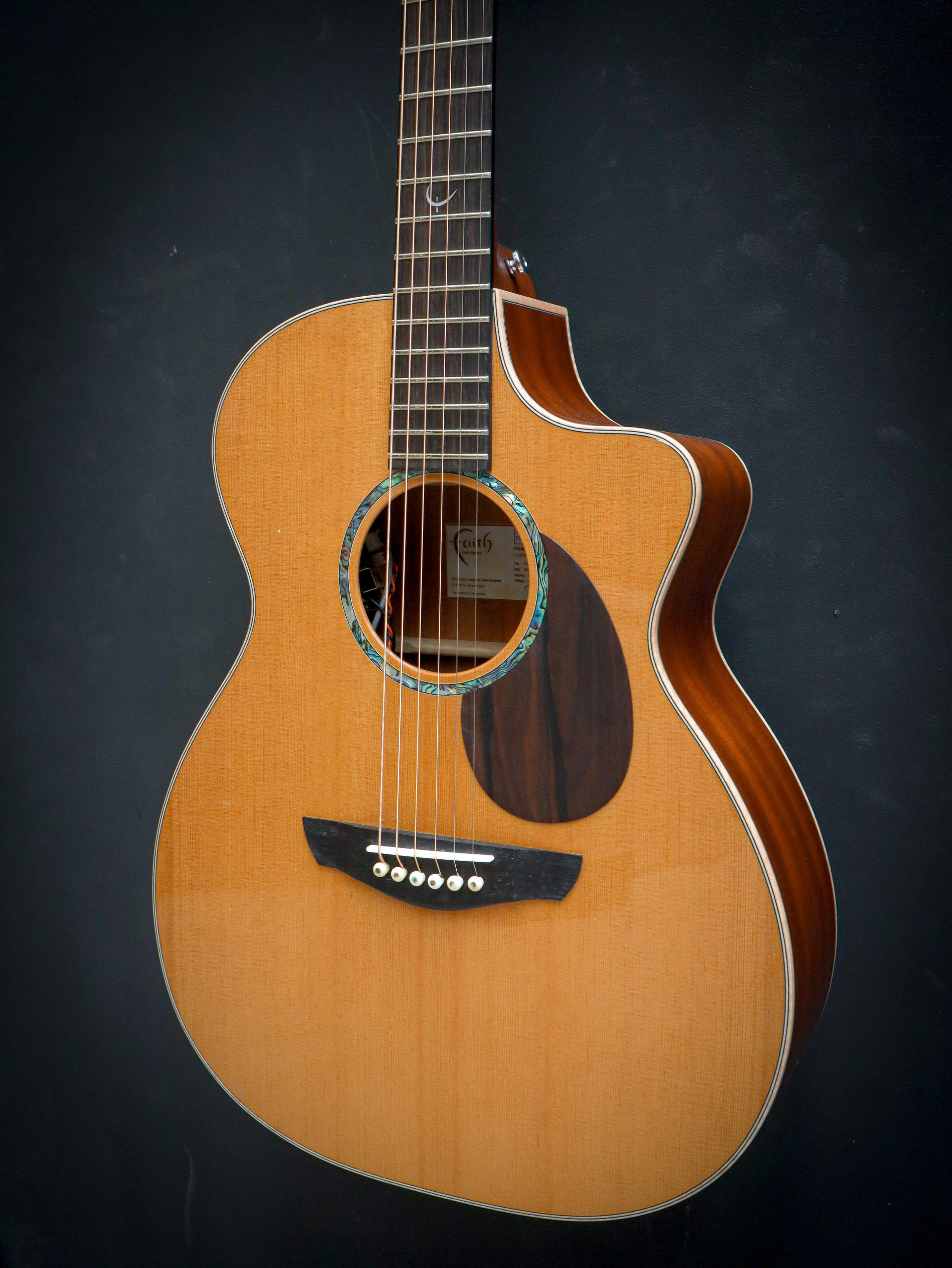 Faith PJE Legacy Earth Cutaway Khaya Mahogany - Image 5