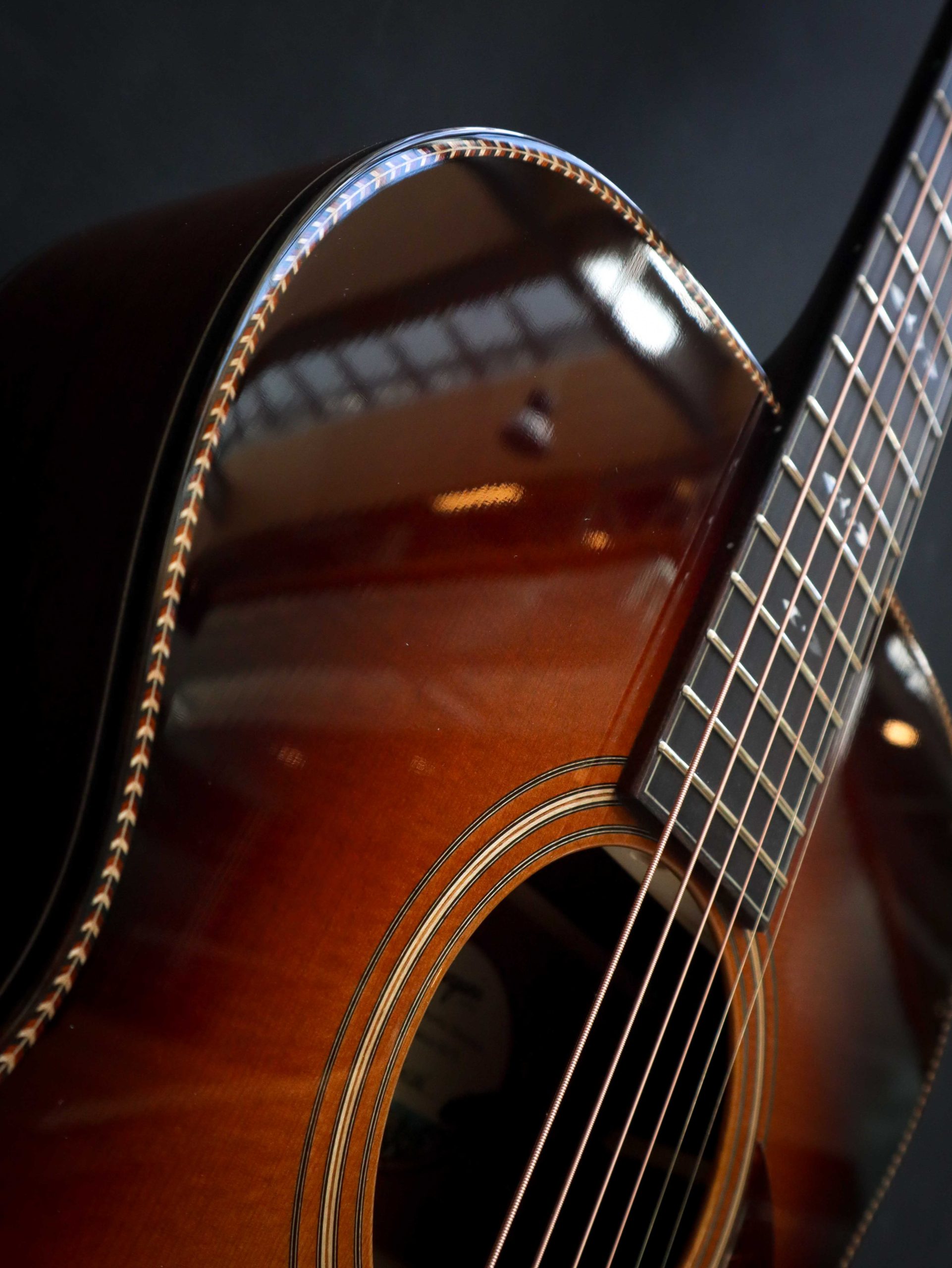Bourgeois Touchstone Series OM Signature Sunburst - Image 6
