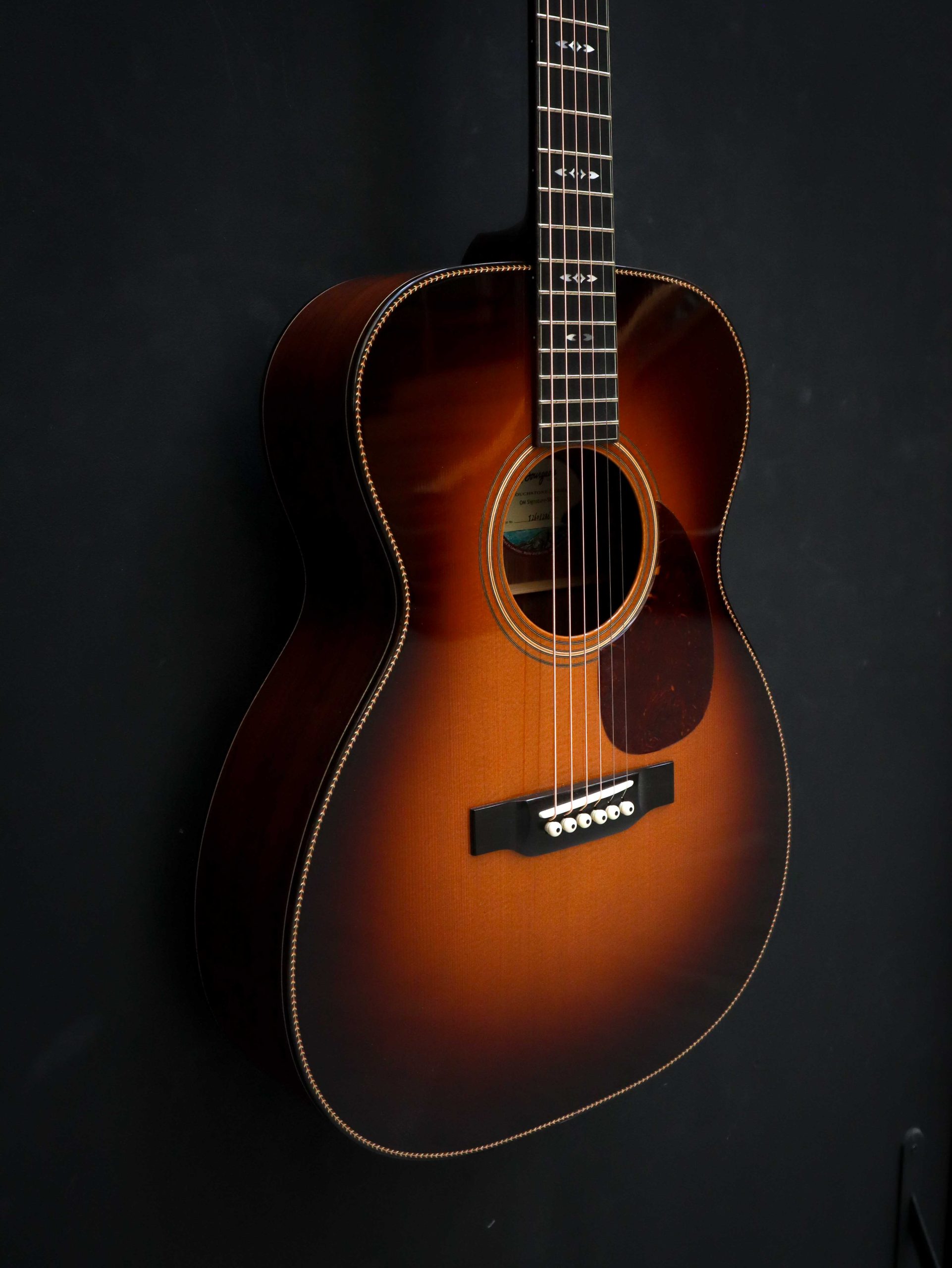 Bourgeois Touchstone Series OM Signature Sunburst - Image 4