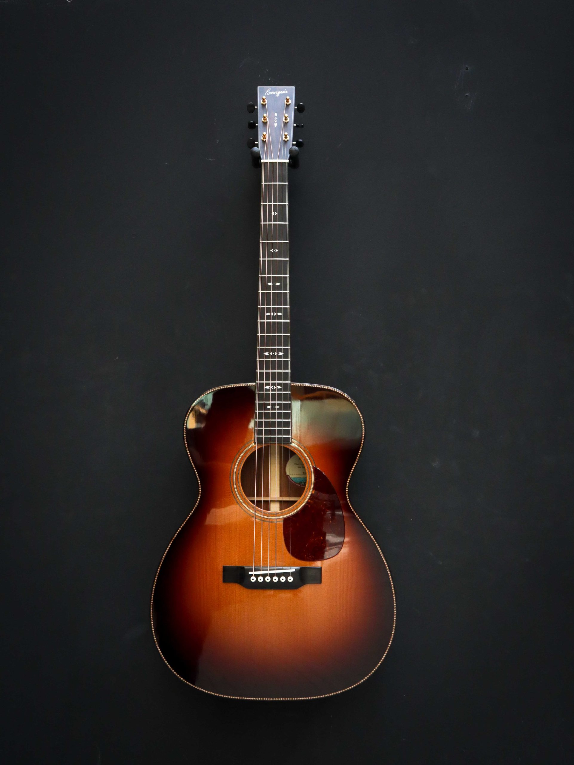 Bourgeois Touchstone Series OM Signature Sunburst - Image 2