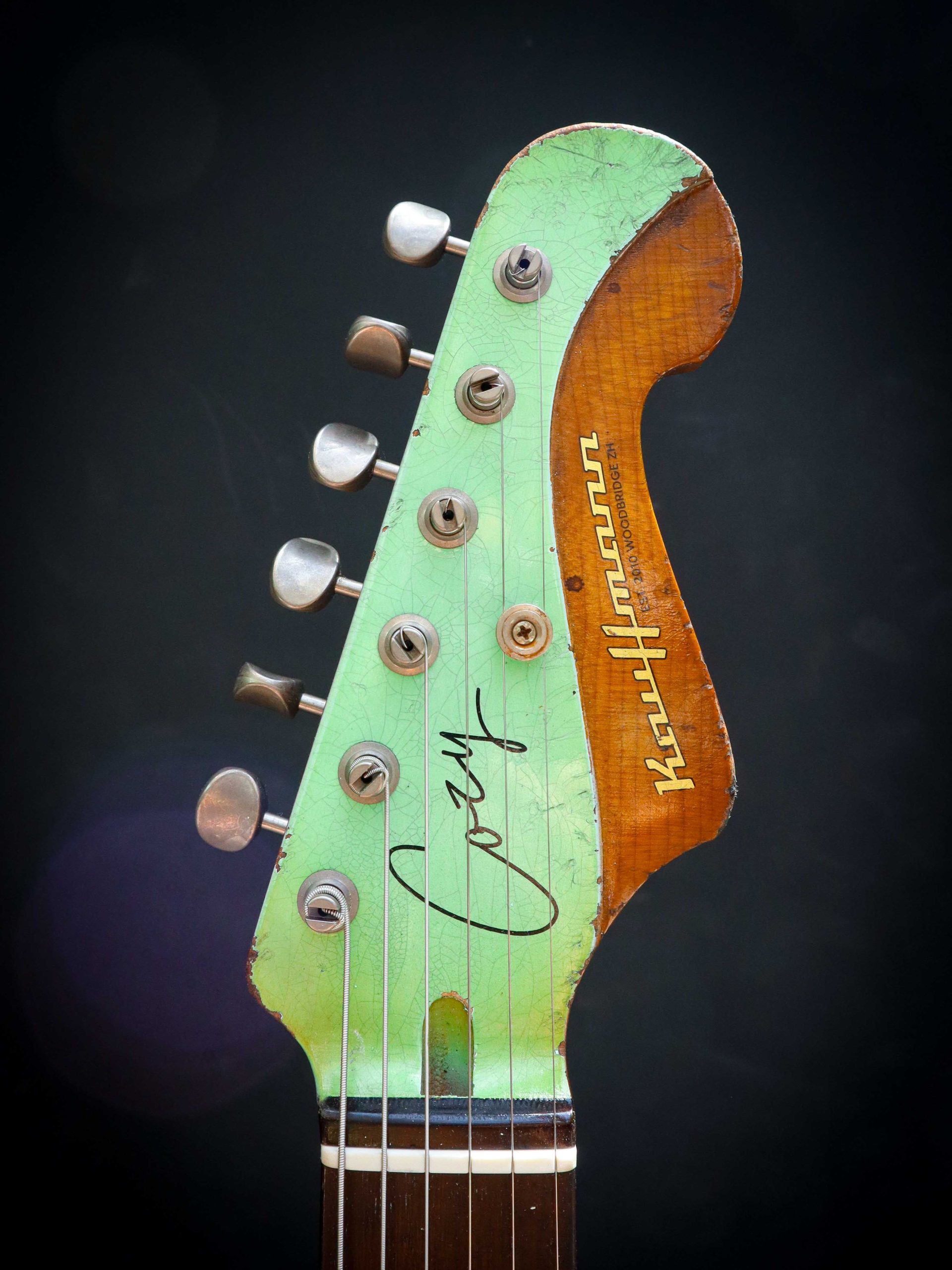 Kauffmann Cozy JM Surf Green over Three Tone Sunburst - Image 10