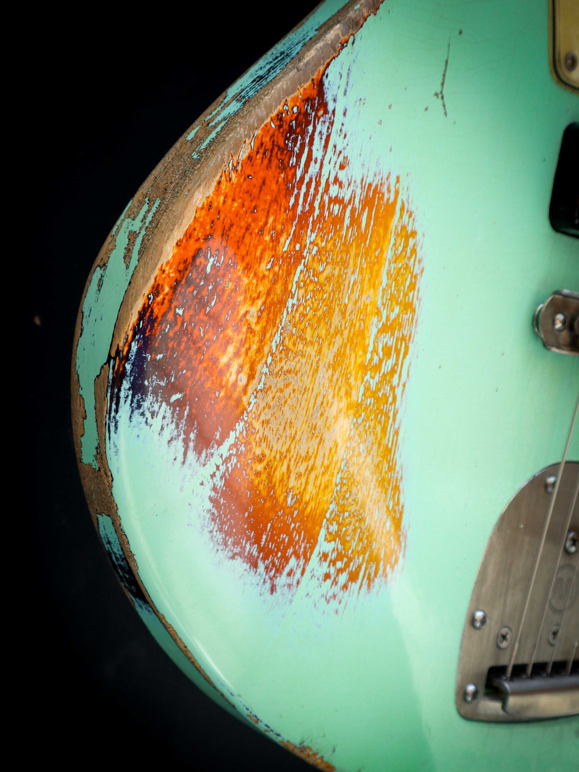 Kauffmann Cozy JM Surf Green over Three Tone Sunburst - Image 6