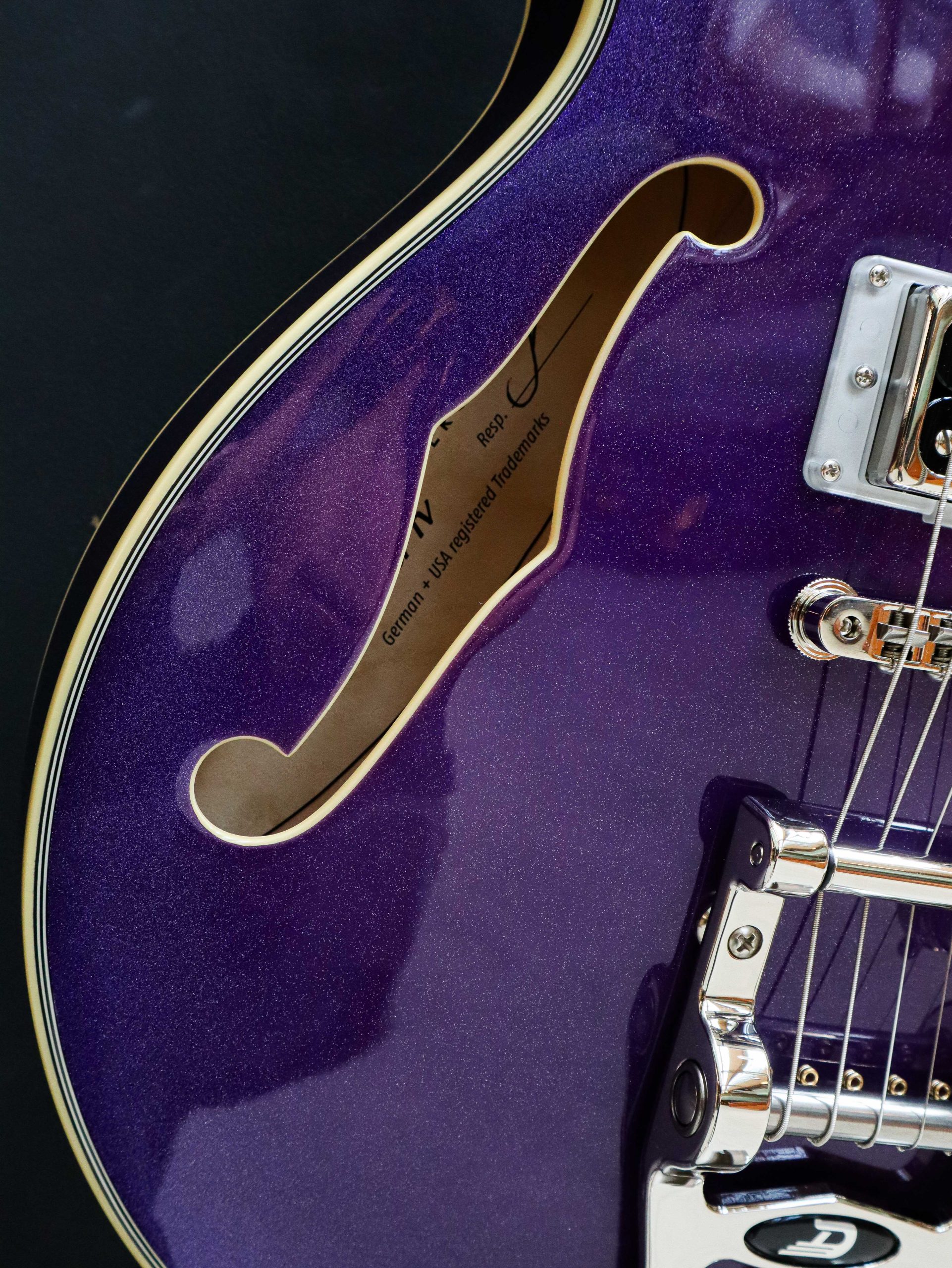 Duesenberg Starplayer TV Galaxy Purple Burst - Image 6