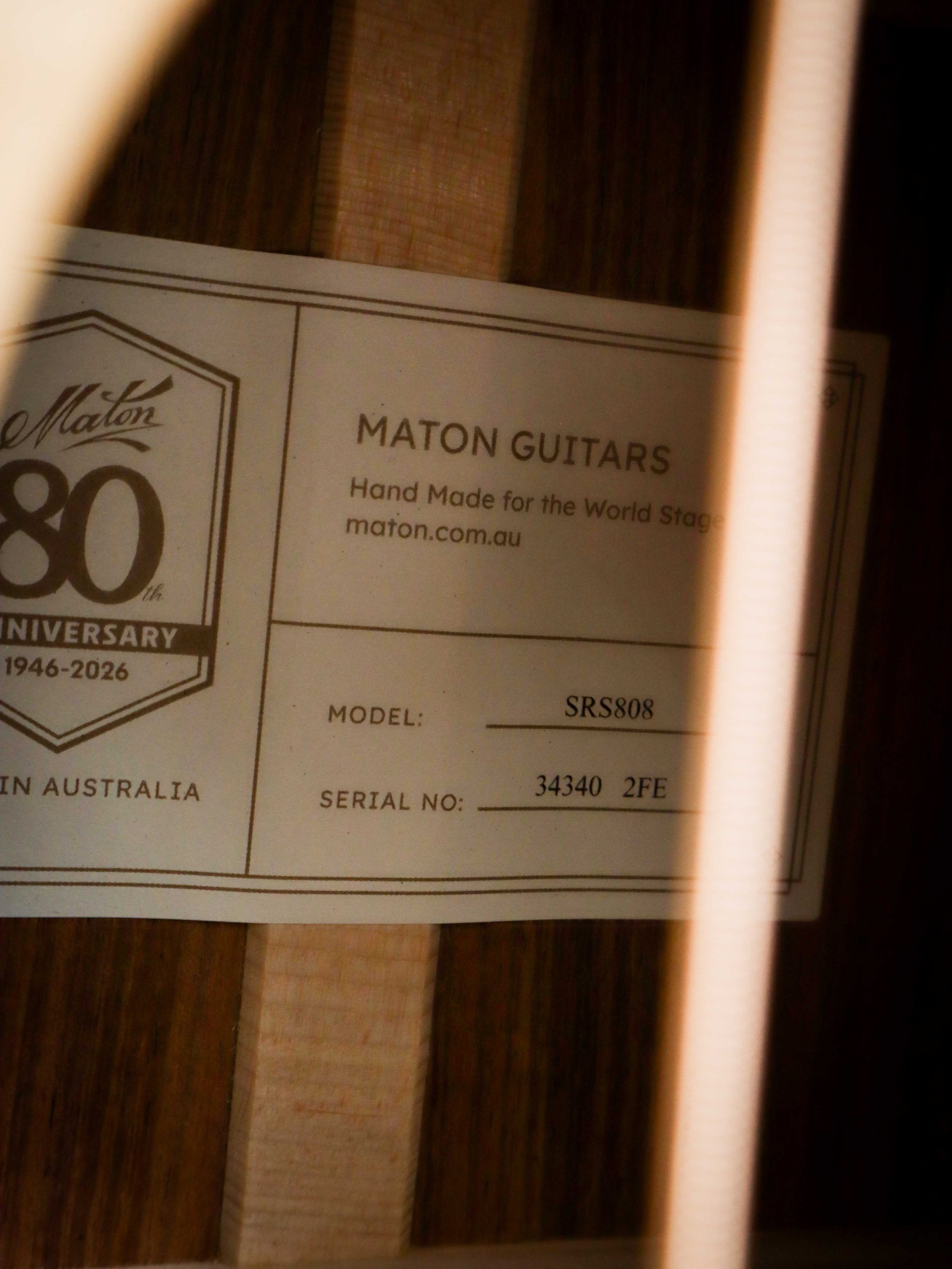 Maton SRS 808 - Image 9