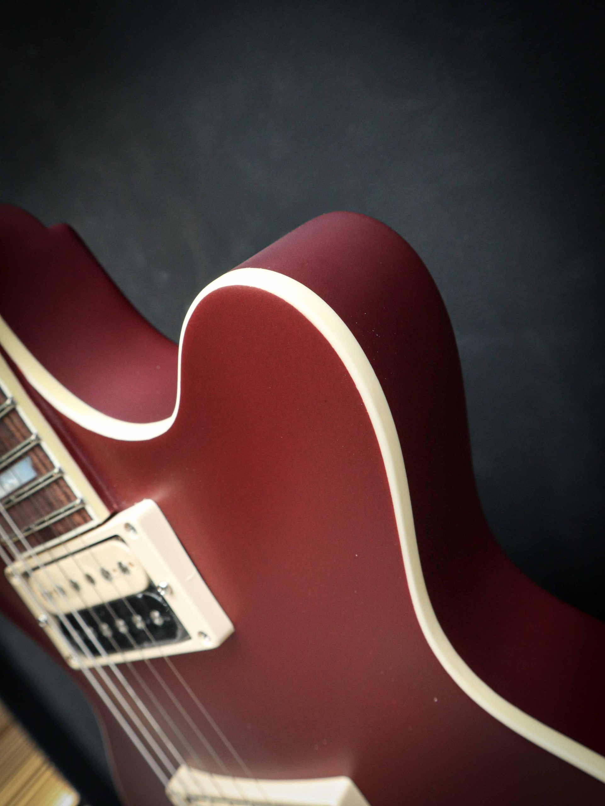 Eastman SB59 Vintage Satin Burgundy Red - Image 7