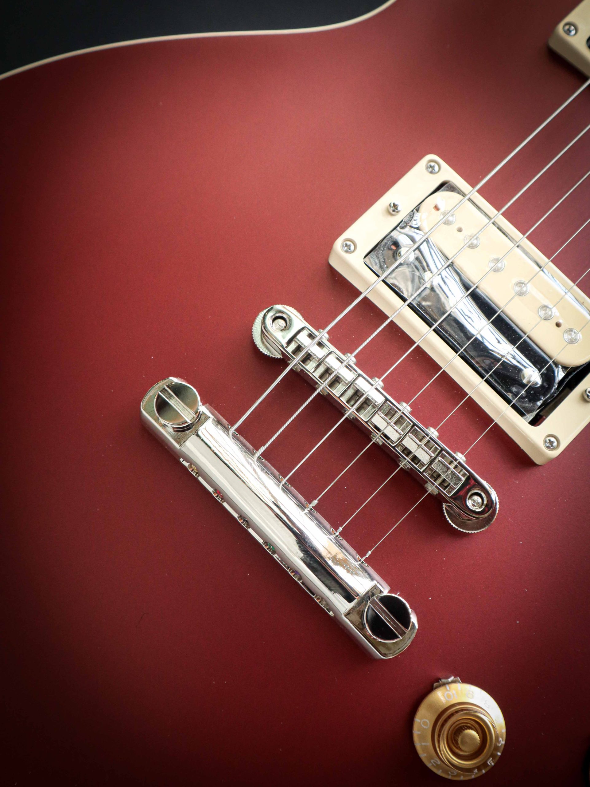 Eastman SB59 Vintage Satin Burgundy Red - Image 6