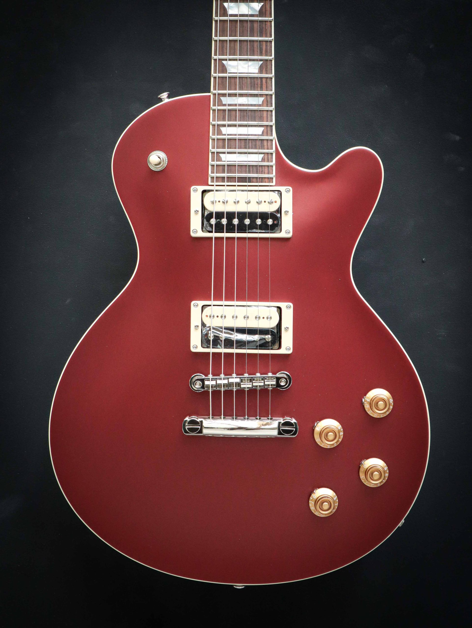 Eastman SB59 Vintage Satin Burgundy Red - Image 3