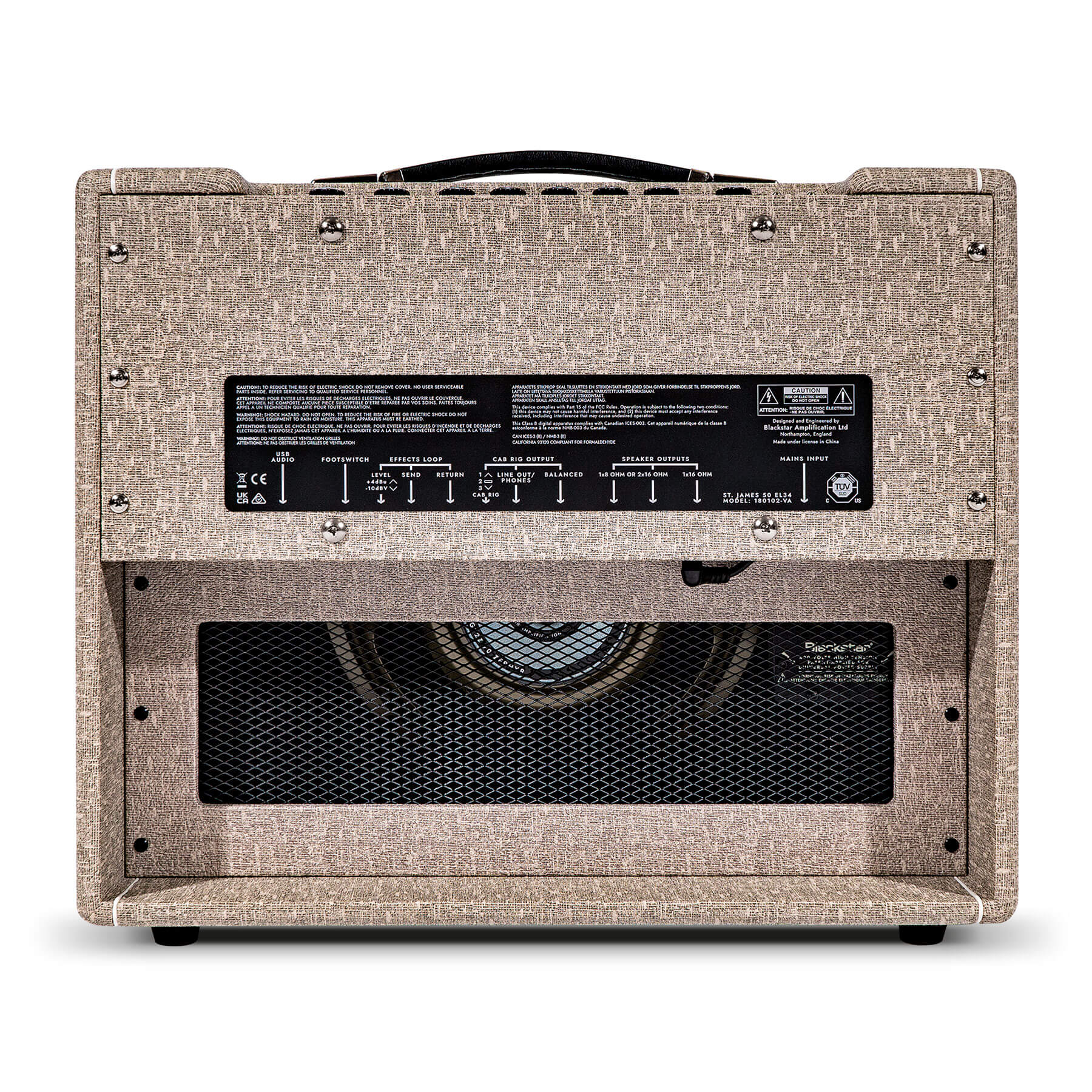 Blackstar St. James 50 EL34 - Image 3